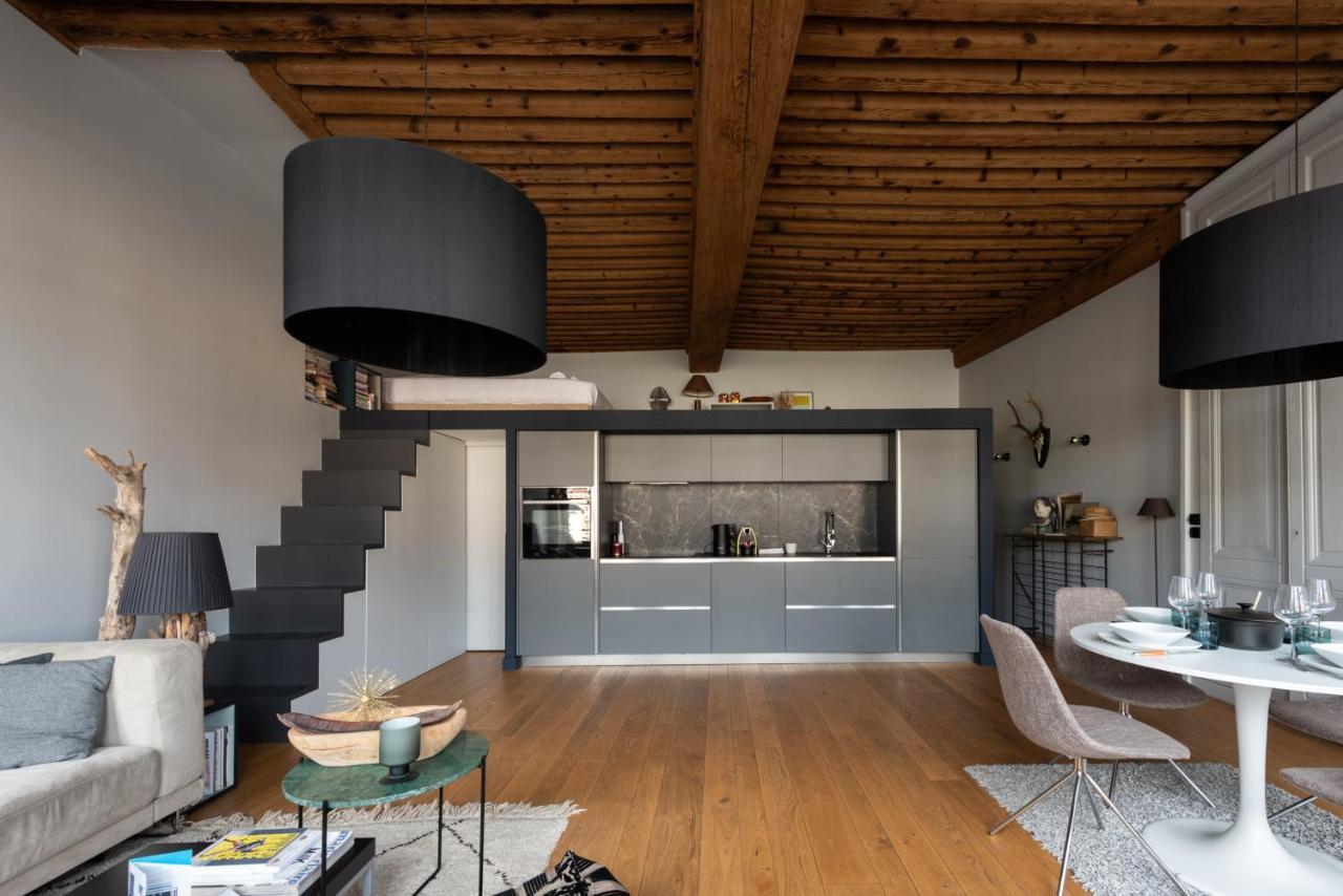 Apartmán Le Loft Ethnic - Avec Jolie Vue Sur La Saone Lyon Exteriér fotografie